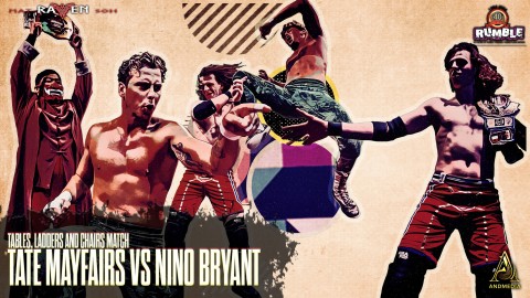 Tate Mayfairs vs Nino Bryant (TABLES, LADDERS AND CHAIRS MATCH)